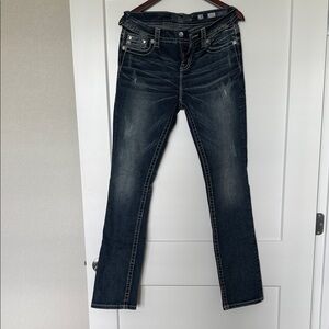 Miss Me Dark Wash Straight Leg Jeans